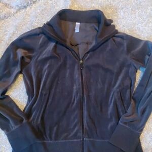 Women's Full Zip Gap Hoodie Size Large Brown EUC